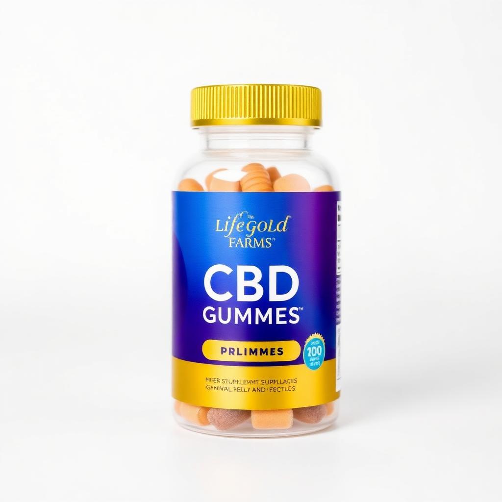 Life Gold Farms CBD Gummies bottle